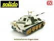 Le char Jagdpanther Ausf G blanc camo en miniature de Solido au 1/50e