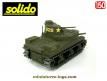 Le char américain M3 Général Lee vert en miniature Solido au 1/50e