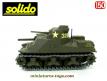 Le char américain M3 Général Lee vert en miniature Solido au 1/50e