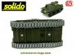 Le char américain M3 Général Lee vert en miniature Solido au 1/50e