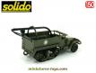 Un Half-track US M3 Lot 7 depannage en miniature par Solido au 1/50e