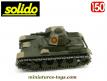 Le char français Renault R35 camo en 1940 miniature Solido au 1/50e
