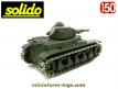 Le char français Renault R35 vert en 1940 miniature Solido au 1/50e