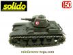 Le char français Renault R35 vert en 1940 miniature Solido au 1/50e