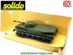 Le char amphibie russe PT76 vert en miniaturede Solido au 1/50e
