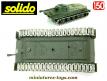 Le char russe PT76 vert en miniature Solido au 1/50e