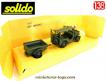 La Jeep Willys ambulance et sa remorque Bantam miniature par Solido au 1/38e