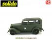 La berline d'état major américain Ford V8 1936 miniature par Solido au 1/43e