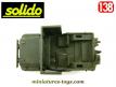 La Jeep Willys avec blindage frontale en miniature Solido au 1/38e incomplète