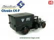 Le fourgon Citroën C4 F FFI a gazogène en miniature par Solido au 1/45e
