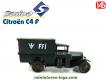 Le fourgon Citroën C4 F FFI a gazogène en miniature par Solido au 1/45e