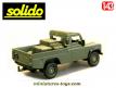 La Land Rover 110 pick-up militaire en miniature de Solido au 1/43e