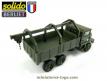Le camion Berliet GBC 8 Kt lot 7 militaire en miniature de Solido au 1/50e