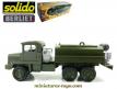 Le camion militaire Berliet GBC 8 Kt citerne en miniature de Solido au 1/50e