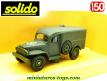Le Dodge tôlé WC 54 4x4 Signal Corps en miniature militaire Solido au 1/50e