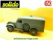 Le Dodge tôlé WC 54 4x4 Signal Corps en miniature militaire Solido au 1/50e