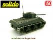 Le char Sherman M4 A3 Montmirail en miniature par Solido au 1/50e