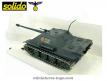 Le char allemand Jagdpanther Ausf G en miniature de Solido au 1/50e