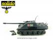 Le char allemand Jagdpanther Ausf G en miniature de Solido au 1/50e