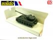 Le char français AMX 13 canon de 105 en miniature de Solido au 1/50e