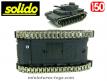 Le char Panzer IV F1 gris canon court en miniature par Solido au 1/50e
