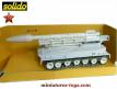 L'automoteur lance missile russe PT76 blanc en miniature de Solido au 1/50e