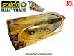 Un Half-track US M3 Lot 7 sable en miniature par Solido au 1/50e