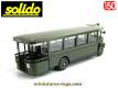 Le Renault TN6 autobus militaire en miniature par Solido au 1/50e
