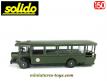 Le Renault TN6 autobus militaire en miniature par Solido au 1/50e