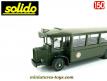 Le Renault TN6 autobus militaire en miniature par Solido au 1/50e