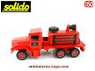 Le camion 6x6 Kaiser Jeep M34 réo citerne FF pompiers miniature Solido au 1/50e