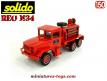 Le camion 6x6 Kaiser Jeep M34 réo citerne FF pompiers miniature Solido au 1/50e