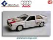 Le coupé Audi Quattro blanche de 1981 en miniature par Solido au 1/43e