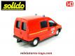 Le Citroën Jumpy pompiers Medecin en miniature de Solido au 1/43e