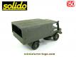 Le Mercedes Unimog U1300L bâché KFOR en miniature de Solido au 1/50e