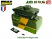 Un AMX 10 VOA d'Observation d'Artillerie miniature par Solido au 1/50e