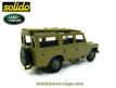 La Land Rover 109 vert kaki en miniature de Solido au 1/43e