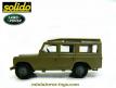 La Land Rover 109 vert kaki en miniature de Solido au 1/43e