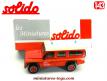 Le Land Rover Defender pompiers de Savoie en miniature par Solido au 1/43e