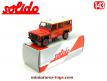 Le Land Rover Defender pompiers de Savoie en miniature par Solido au 1/43e