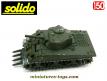 Le char américain Sherman canon court Bocage miniature de Solido au 1/50e