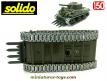 Le char américain Sherman canon court Bocage miniature de Solido au 1/50e