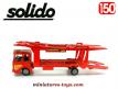 Le Renault Saviem SM 300 porte voitures en miniature Solido au 1/50e