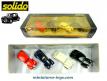 Le coffret des Traction avant Citroën en miniatures de Solido Age d'or au 1/43e