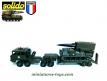 Le coffret Berliet T12 porte char et l'AMX 30 Pluton miniatures de Solido au 1/50e