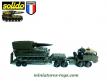 Le coffret Berliet T12 porte char et l'AMX 30 Pluton miniatures de Solido au 1/50e