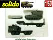 Le Berliet T12 porte char et le Pluton AMX miniatures Solido au 1/50e incomplets