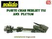 Le coffret Berliet T12 porte char et le Pluton AMX miniatures de Solido au 1/50e