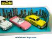 Le coffret belles américaines en miniatures de Solido Age d'or au 1/43e