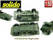 Le Simca Unic Marmon et le BTR 40 militaire miniature Solido au 1/50e